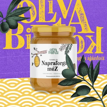 Napraforgó méz (950 g)